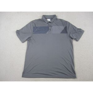 Jack Nicklaus Shirt Adult Large Gray Casual Outdoor Polo Golf Golfer Mens Staydr